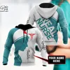 PLstar Cosmos 3DPrinted est Nurse Custom Name Art Unique Funny Hrajuku Streetwear Unisex Casual Hoodies Zip Sweatshirt W 6 220713