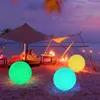 Other Event & Party Supplies 40CM Glowing LED Inflatable Beach Ball Swimming Poo 220823