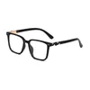 Роскошный дизайнер классический плоские зеркальные солнцезащитные очки винтажные мужчины и женщины Clear Lens Eye Glasses UV400 защита