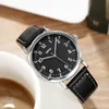 Weekender 40mm masculino casual assistir Pu Leather Strap Japan Move Weekend Dress 220530