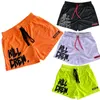 Summer Mens Beach Pants Plus Size Shorts Mesh FivePoint Respirant Training Pants Sports Casual Shorts 220608