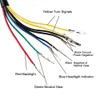 Compteur de vitesse pour moto, rétro-éclairage LED, odomètre, lisible de nuit, panneau de jauge, Instrument universel pour moto