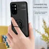 Cases For OnePlus 8T Nord N10 5G N100 8 7T 7 Pro 6 6T Shockproof Case Magnetic Metal Ring Stand Soft Silicone Protective Back Cover