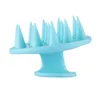 Pointed Tip Silicone Scalp Massage Comb Shampoo Head Brushes Acupoint Therapy Health Care Hair Washing Brush SN4483