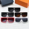 Designer Sonnenbrille Modestraße Sonnenbrillen für Frauen Männer Goggle Adumbral 5 Optionen Hochqualität