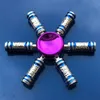 Fidget Spinner Fingerspielzeug-Set, Zinklegierung, Metall, Handspinner, Fingerspitzen-Gyro-Kreisel, Stressabbau, Dekompression, Angstspielzeug, Reliever