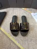2021 Top Qualität Luxus Designer Herren Damen Hausschuhe Sandalen Schuhe Slide Sommer Mode Breite flache Flip Flops mit Box Größe 35-42
