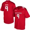 Sällsynta Rutgers Scarlet Knights Jerseys Cole Snyder Jersey Elijah Barnwell Parker Day Joseph Hayford College Fotboll Tröjor Anpassad