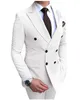 Бежевый мужской костюм 2 штуки с двойной светикой лацка для лацка Flat Slim Fit Casual Priceedos для Weddingblazerpants 220704