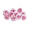 Decoratieve bloemen Kransen 10 st -diy rose zonnebloemkantoor Decor bruiloft herfst kunstmatige kerstdecoraties voor homedecoratief