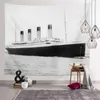 Taquestres Tapestres Titanic Tapestry Home Room Decoração de parede Parede Estética Planta pendurada para o quarto 1-12-1-26Testries