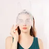 Halloween renda coelho de cabelo máscara de festa máscaras de festa capa de coelho de coelho