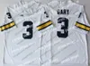 Maglia 2019 NCAA 150th Michigan Wolverines # 4 Jim Harbaugh 5 Jabrill Poivers 21 Desmond Howard 2 Carlo Kemp Jake Moody Blanc jaune maglie