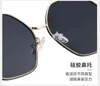 Brand Designer Non Fashion Sunglasses Octagonal Metal Men Women Uv Lenses Sun Glasses with Free Original Leather Case, Cloth, Box,