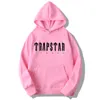 Мужские бренд толстовок высококачественных толстовков Trapstar London Hoodie Homme Хлопта Осень Зимняя Повседневная Худи 220813