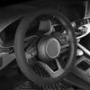 Stuurwiel bedekt karaverf alcantara -afdekking voor 1/2/3/4/5/6/7/8 x1x2xx3x4x5x6x7 serie I/M interieur accessoriesesTeering Coverssteering