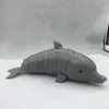 Федигет акула дельфин декомпрессия игрушка розово -серая синяя гибкая артикуляция стимула