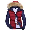 Męskie męskie parkas płaszcz płaszcza grube ciepłe ubrania zimowe M-4xl Autumn i 2022 mody z kapturem kurtki z kapturem