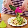 Outil de cuisine légumes fruits multifonction coupe-spirale éplucheur manuel pomme de terre carotte radis râpe rotative accessoire de cuisine