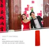 Rotolo di decorazione per feste Carta Xuan rossa fai da te vuota calligrafia fine distico regalo DecorParty