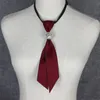 Korean Fashion British Bowtie Collar Retro Neckties Shirt Bow Tie For Women Formal College Style Dress Neck Accessories