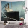 Wandteppiche, individueller Titanic-Wandteppich, für Zuhause, Wohnzimmer, Dekor, Wand, Party, ästhetische Hängedecke für Schlafzimmer, 1–12–1–26 Wandteppiche