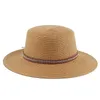 Nieuwe dames Dome Flat Outdoor Sunscreen Sunshade Straw