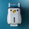 1 Stück kreativer Form Wallmounted Toilettenrolle Papierhalter Telefon Tissue Schubladen Aufbewahrungsbox Home Badezimmer Vorräte 220613