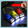 Other Hand Tools Home Garden Pressing 3 Led Crank Power Dynamo Wind Up Flashlight Torch Night Lamp Light Cam Outdoor Sports Tool Gear Sn38