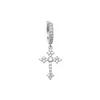 Hoop & Huggie Diamond Cross Earrings For Men Women Retro Personality Micro-set Zircon Charm Jewelry AccessoriesHoop