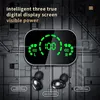 YD04 TWS trådlösa hörlurar hörlurar Touch Control Earskydd Hifi Stereo Gaming Waterproof Sport Earphone