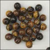 10 mm non poroso allentato Reiki Healing Chakra pietra naturale palla perlina palm quarzo cristalli minerali pietre preziose burattate mano pezzo decorazione della casa