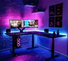 60 LED's/M 2811 Pixels Programmeerbaar individueel adresseerbare LED -striplicht WS2811 5050 RGB 12V Zwarte LED -tapelamp