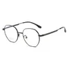 선글라스 레시피 블루 라이트 차단 안경을 가진 림 광학 안경 프레임 남성 처방 안경 퓨레 티타늄 90046