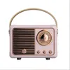 Bluetooth -högtalare HM11 Klassisk retro -spelare ljud Stereo Portable Decoration Mini -högtalare Travel Musikspelare Wireless