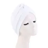 Ny stickad bomullsflödet turban knuten stretch headwrap beanie för kvinnor india huvudduk beanie håravfall kemo kepsar turbante mujer