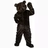 Performance Plush Bear Mascot Kostym Halloween Jul Tecknad Karaktär Outfits Suit Advertising Leflets Clothings Carnival Unisex vuxna outfit