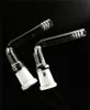 Glass Bong hookah Downstem Pipes 90 Degree 14mm for Beaker Smoking Water Pipes