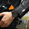 Crrju Fashion Mens Watches Ultra Thin Quartz Watch Men Casual Slim Mesh Steel Waterproof Sport Watch Black Relogio Masculino 220530