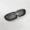 قطع غيار سيارة ABS MOBLE GRILL 1-SLAT GRILLE لـ BMW 1 Series F40 20 20-in أسود خط واحد الشبكة مصب مصببة