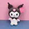 Cartoon Anime 25cm Kuromi Plush Toys Doll Lolita Princess Dress Melody Cute Diabeł Ragdoll Doll4630147