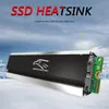 Fanlar Soğutmalar M.2 SSD Soğutucu Soğutucu 2280 Katı Hal Sabit Disk Radyatör M2 NGFF PCI-E NVME Alüminyum Çift Taraflı Soğutma Termal PadFans