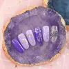 DIY Nailss Treatments Art Tool Quality Painting Color Palette Natural Resin Agate Nail Color Mixing Palettes Gel Nails Polish Paint Tray WH0618