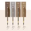 Double-end Machete Eyebrow Pencil with Brush 3D Misty Natural Precise Brows Pencils High Quality Professional Eyebrows Enhancers Makeup