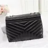 High Quality bags Women's Designer Black Leather Large-Capacity Chain Shoulder Bag Quilted Messenger Handbags