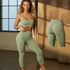 Женская йога Set Sports Clothing Спортивная колготки в спортивной одежде.