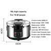 BEIJAMEI 16L 19L Large Capacity Commercial Rice Cooker Electric Steamer Cooking Pot Canteen Hotel Food Warmer Container
