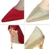 Dress Shoes 2022 New Fashion High Heels Women Spring Elegant Female Office Wedding Bride Party Sexy 220503