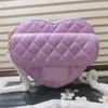 Borse firmate a forma di cuore a tracolla Mini borse a tracolla moda Borse dolci carine Borse di lusso Borsa da donna in pelle