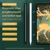 Den andra generationen av magnetisk laddningskondensator Pen Tilt Ritning Stylus Bluetooth Digital Display Stylus för iPad -surfplatta WXKJZ61Pro